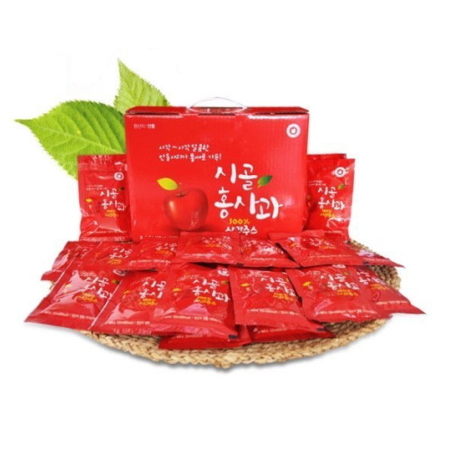 시골홍사과 사과즙 120ml x 50포