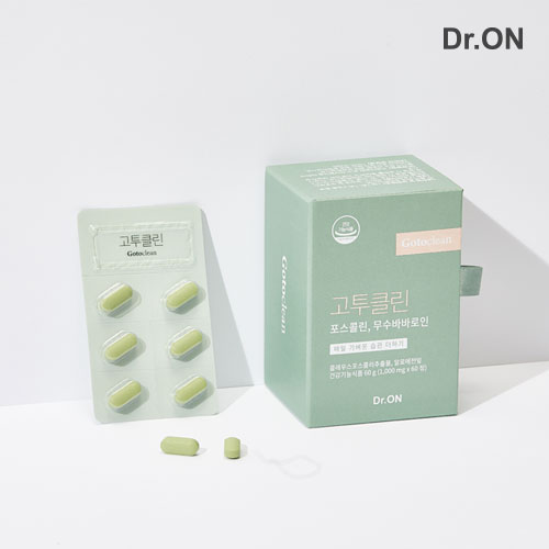 닥터오앤 고투클린 1000mg x 60정