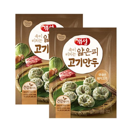 동원에프앤비 동원 개성 얇은피 고기만두 