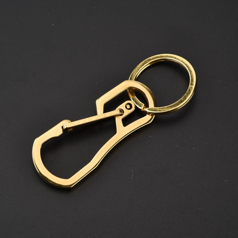 1pc Stainless Steel Carabiner Camping Clip Outdoor Key Ring Clip Keychain Holder Keyring Hang Buckle - 네이버쇼핑