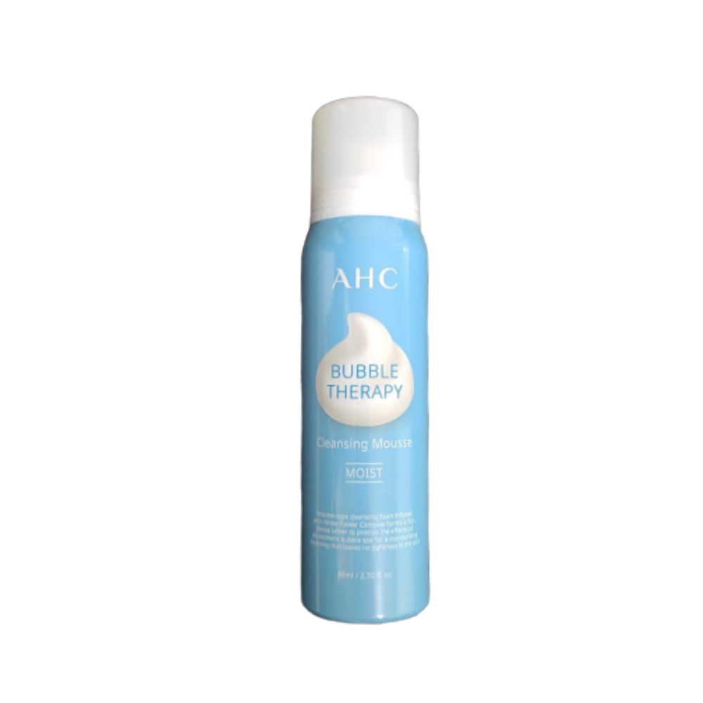 AHC 버블 테라피 클렌징 무스 모이스트 80ml