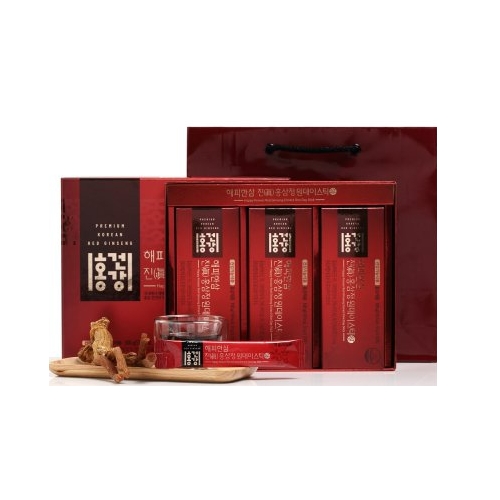 홍건강 해피한삼 진 홍삼정 원데이스틱 10g x 30포