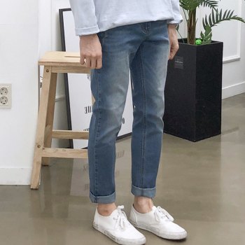 더제이엘 더제이엘 베이직 슬림 일자핏 남자 청바지