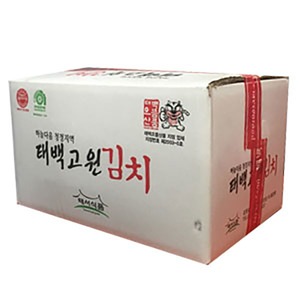 태서식품 태백고원 포기김치 10kg