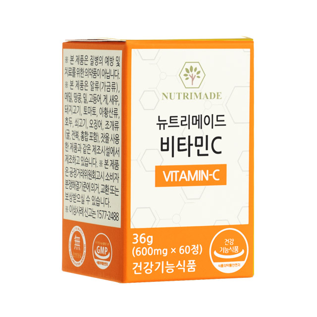 뉴트리메이드 비타민C 600mg x 60정