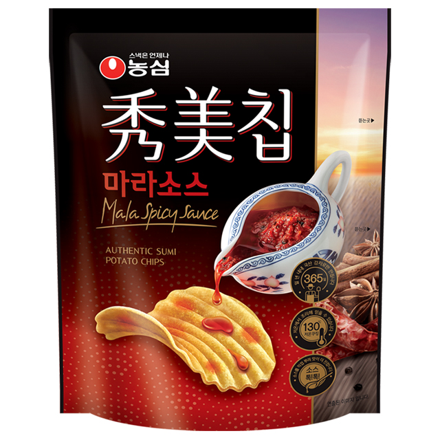 농심 수미칩 마라소스 80g