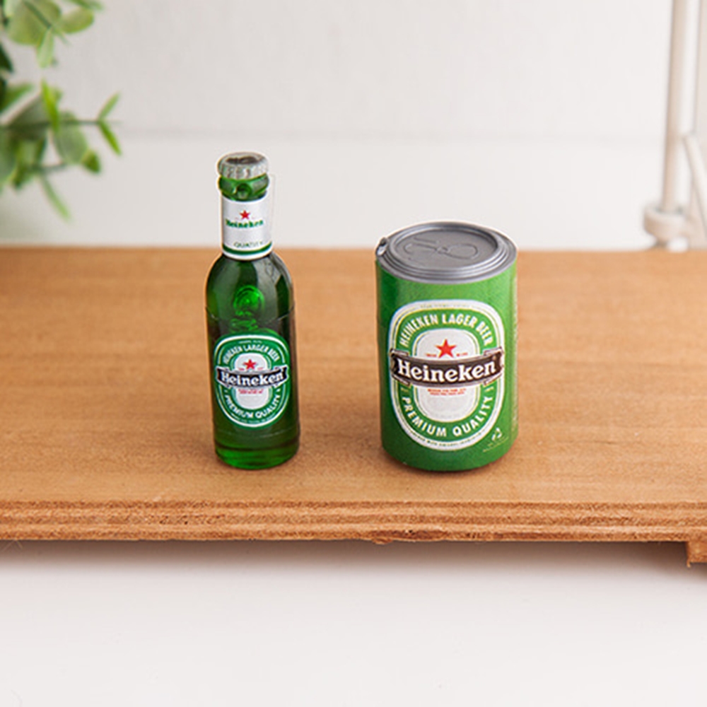 하이네켄 맥주 미니어처 냉장고 자석 2type 캔맥주
