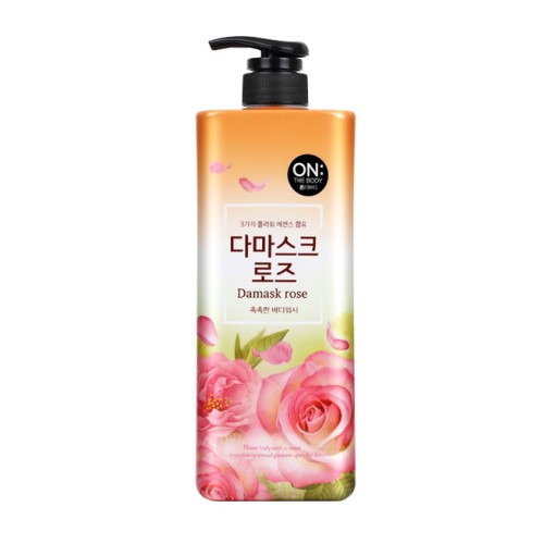 온더바디 플라워 다마스크로즈 바디워시 500g