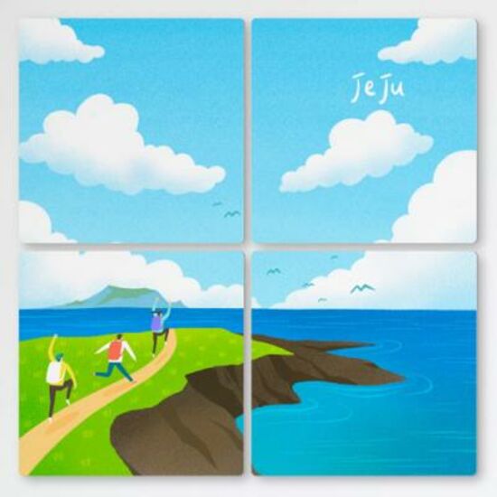 꾸밈 tf412-멀티액자 친구끼리제주도여행