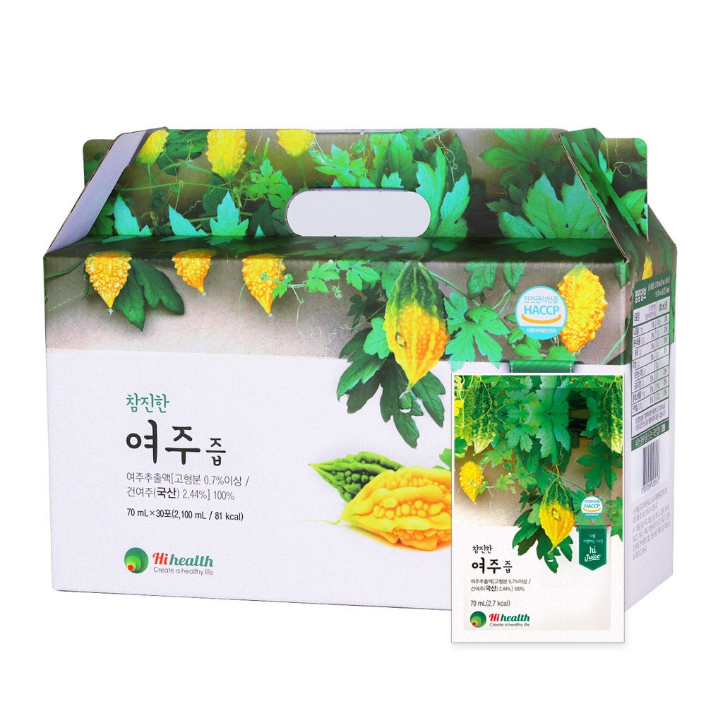 하이헬스 참진한 여주즙 70ml x 30개입