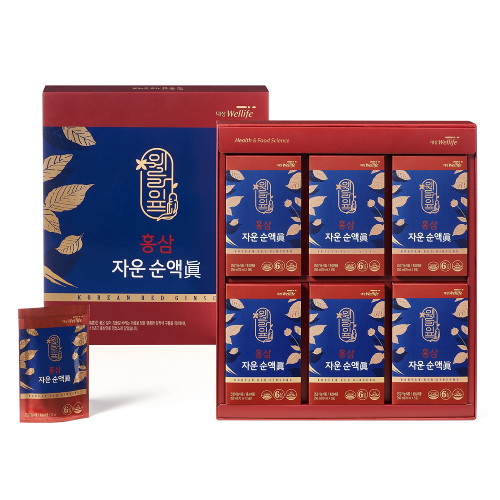대상웰라이프 홍삼 자운 순액 진 70ml x 30포
