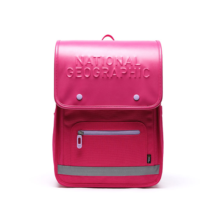 내셔널지오그래픽 클래식 스퀘어 키즈 백팩 D/PINK N205KBG010