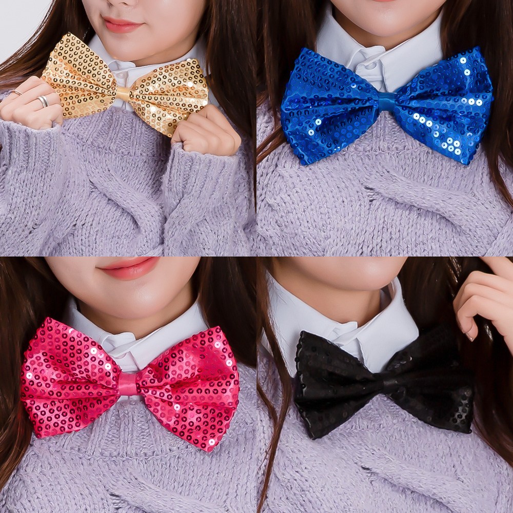 파티 나비넥타이 중 럭셔리 양면 WFFQEIS
