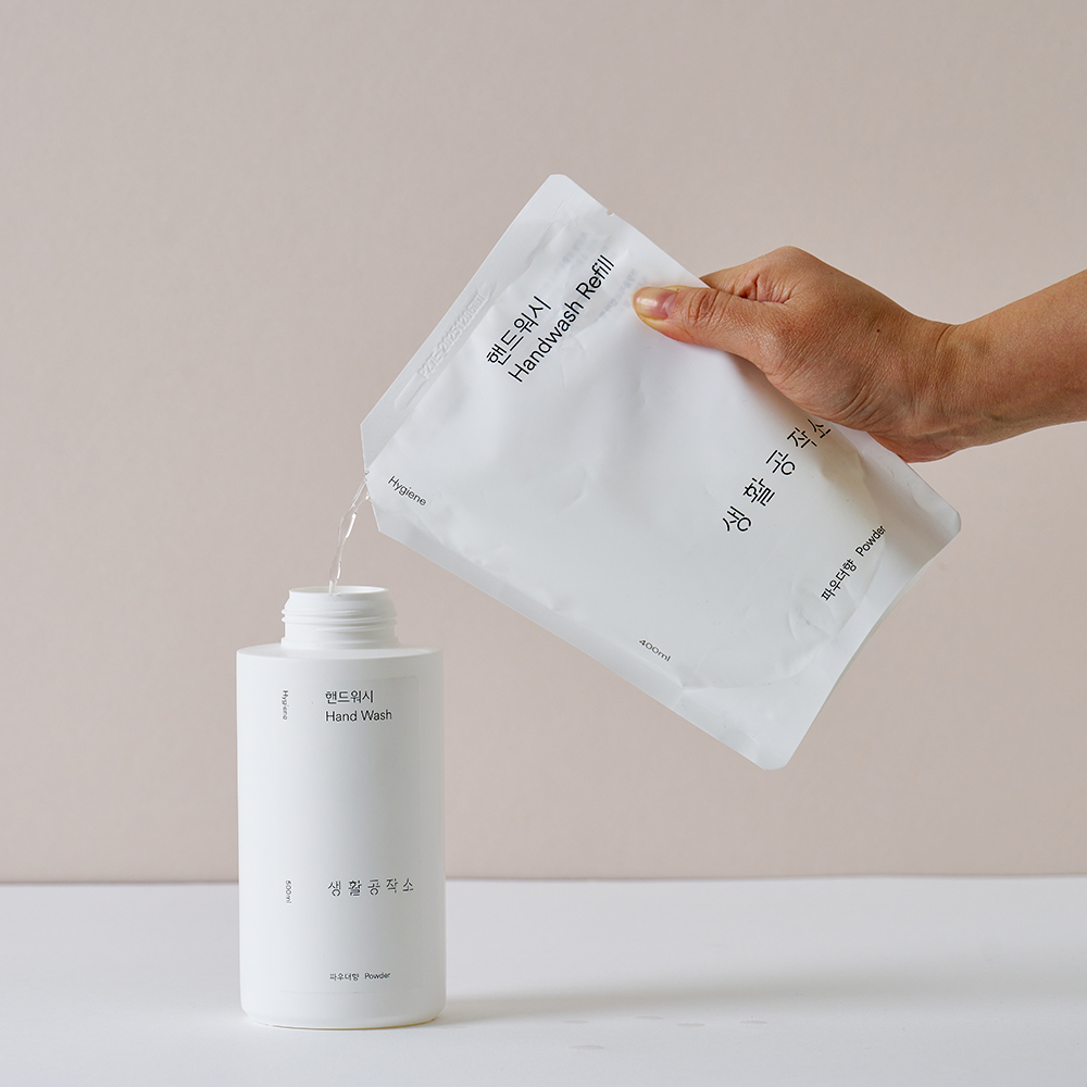 생활공작소 핸드워시 400ml(리필)
