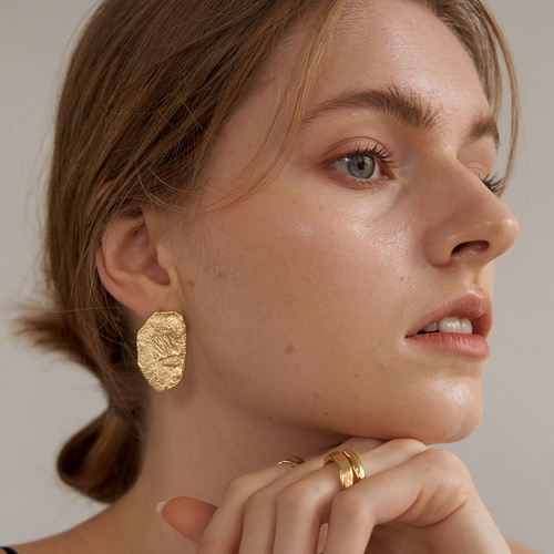 엠엠제이 Obal Root Earring