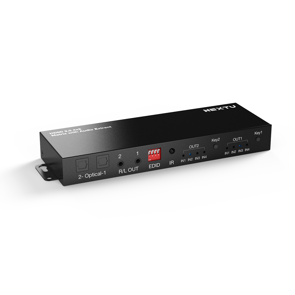 이지넷유비쿼터스 넥스트유 4X2 HDMI 매트릭스 스위치(NEXT-2405UHD-4K)