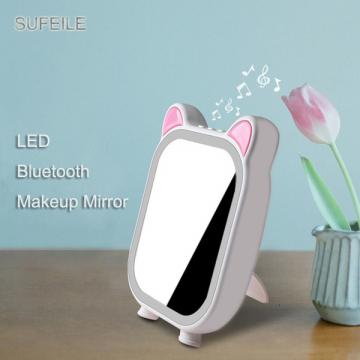바잉 New Bluetooth Music Makeup Mirror USB Cartoon Audio Multi-function Makeup Mirror Creative D - 네이버쇼핑