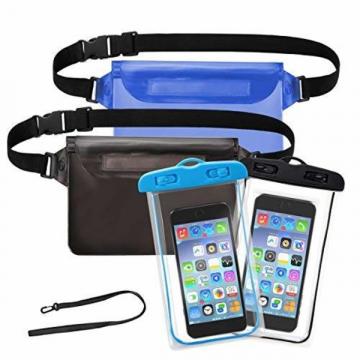 FollowYT Waterproof Cell Phone Bag 2 Pack Waterproof Waist Pouch and 2 Pack Waterproof Phone 329981 - 네이버쇼핑