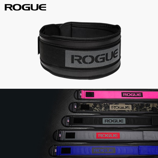ROGUE ROGUE 로그피트니스 USA 나일론 리프팅 벨트 크로스핏 역도벨트 1개