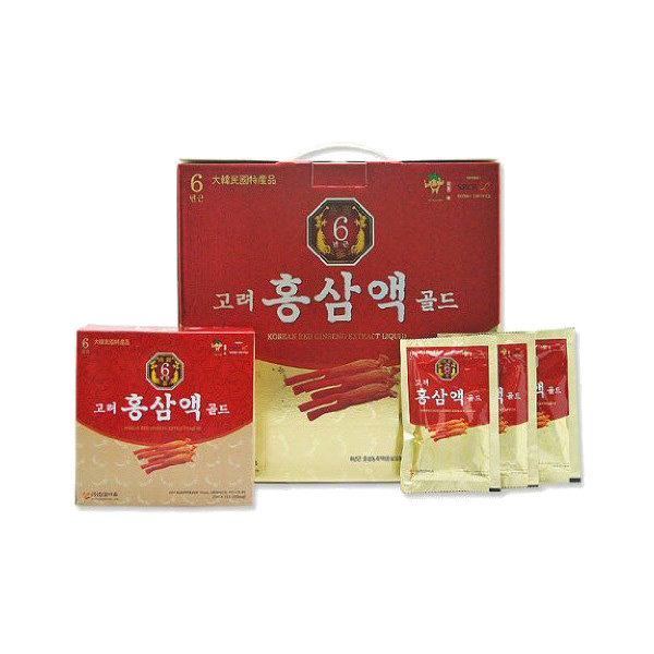 6년근 고려홍삼액골드 70ml x 60개입