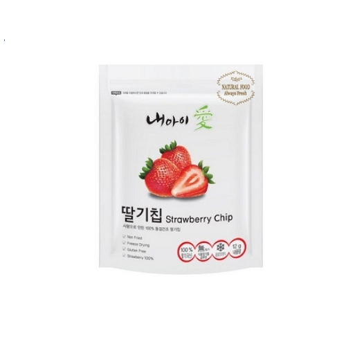 굿푸드 내아이애 딸기칩 12g