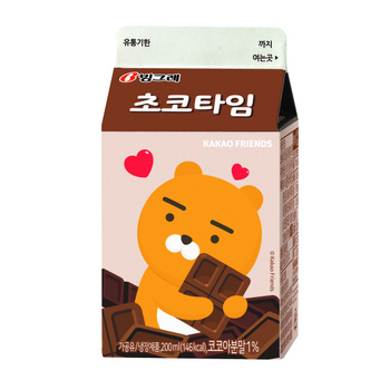빙그레 빙그레 초코타임 200ml