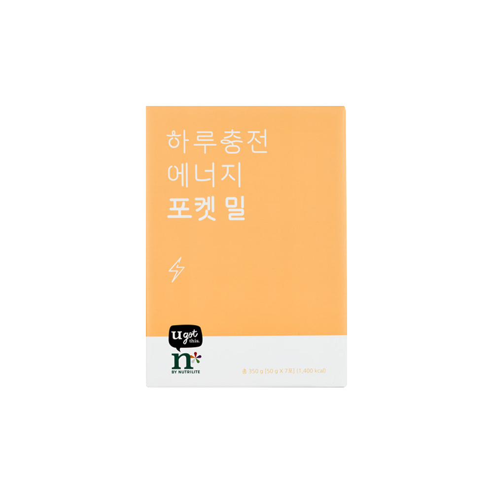 뉴트리라이트 하루충전 에네지 포켓 밀 50g x 7개입