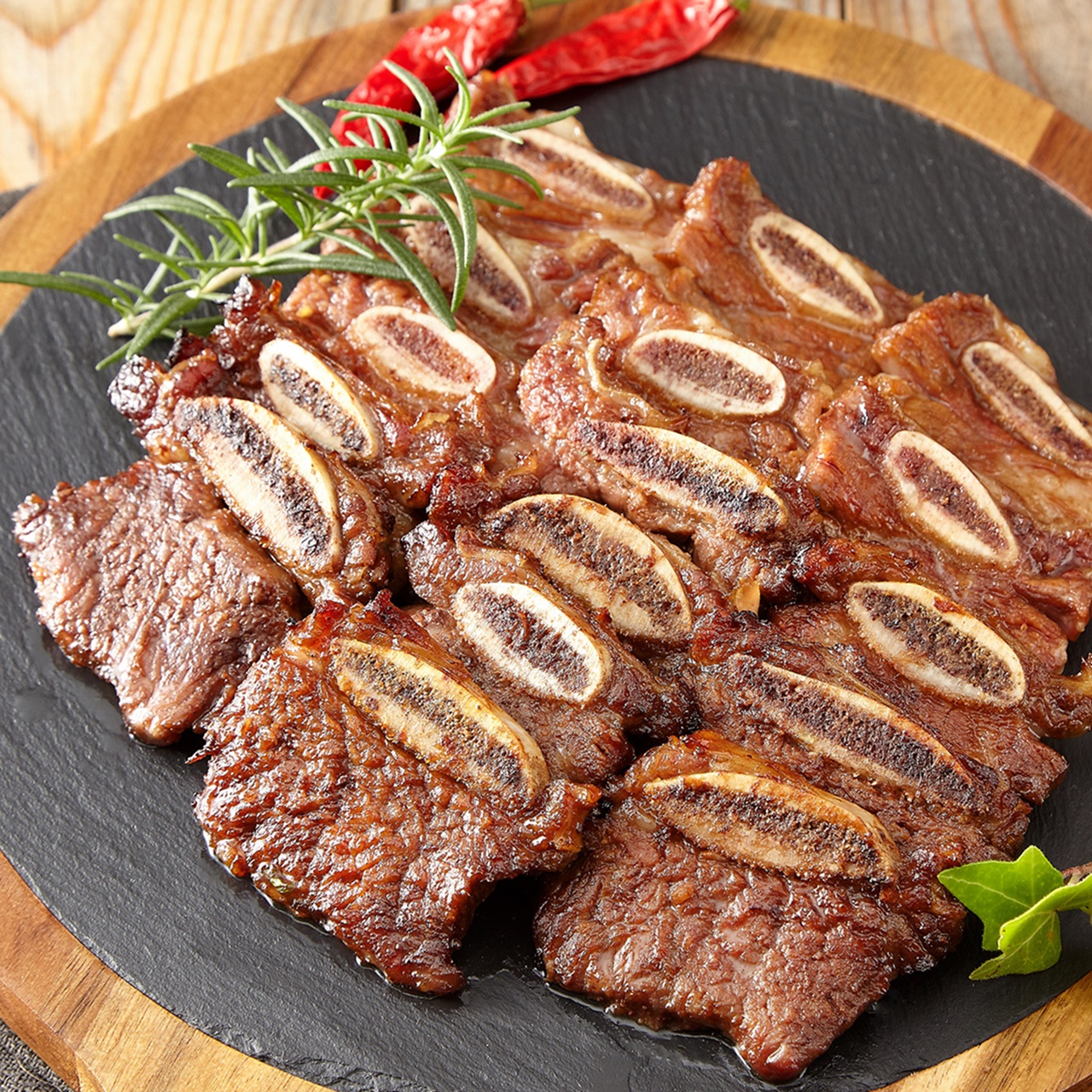 도누꼬기 LA양념갈비 500g 1팩 한쪽갈비 양념육