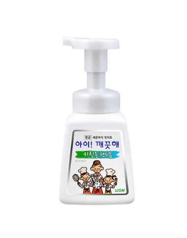 아이깨끗해 항균 버블 폼 핸드 솝 바질향