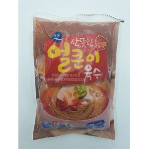 성원푸드 얼큰이육수340gx10물회 활어 물 짬뽕 비빔 냉면 국수