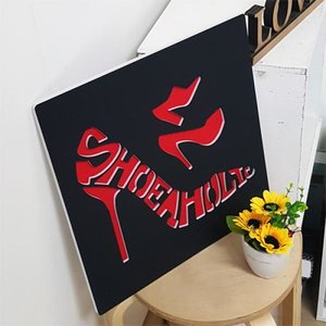 꾸밈 ni046-음각디자인액자 슈어홀릭