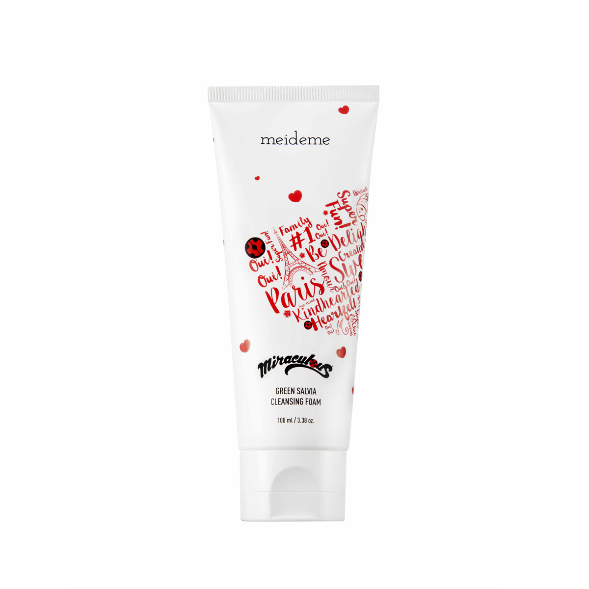 메이드미 레이디버그 그린 샐비아 클렌징폼 100ml