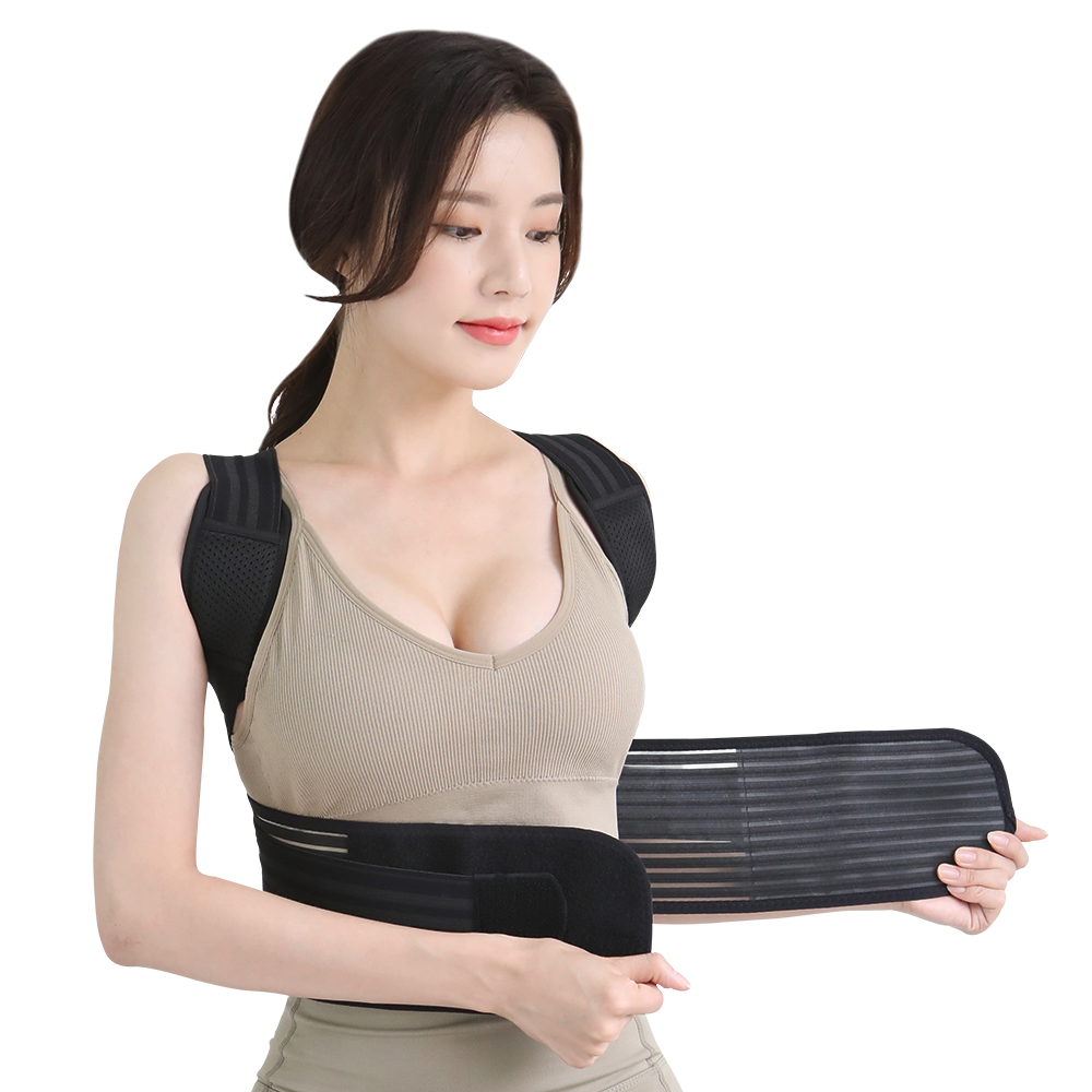 세노컴퍼니 폭스밸리 프리미엄 자세교정밴드 굽은 어깨 허리 등 라운드숄더 척추 체형 교정기