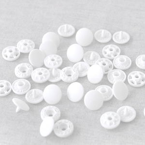 해피베어스 48-728 멀티 일제 T단추 세트 11.5mm_화이트