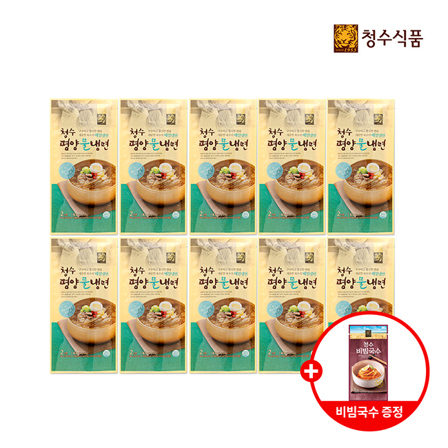 청수식품 청수식품 청수식품 양 물냉면 360g 5개 함흥 비빔냉면 360g 5개 5세트
