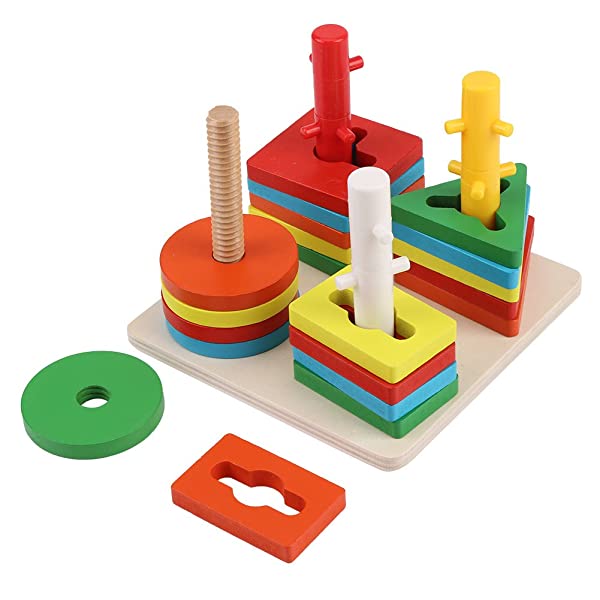 Zerodis Assorted Wooden Puzzle Game Educational Building Blocks Sets Children Toddler Toy Educationa - 네이버쇼핑