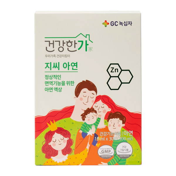 GC녹십자 건강한가 지씨 아연 10ml x 30포
