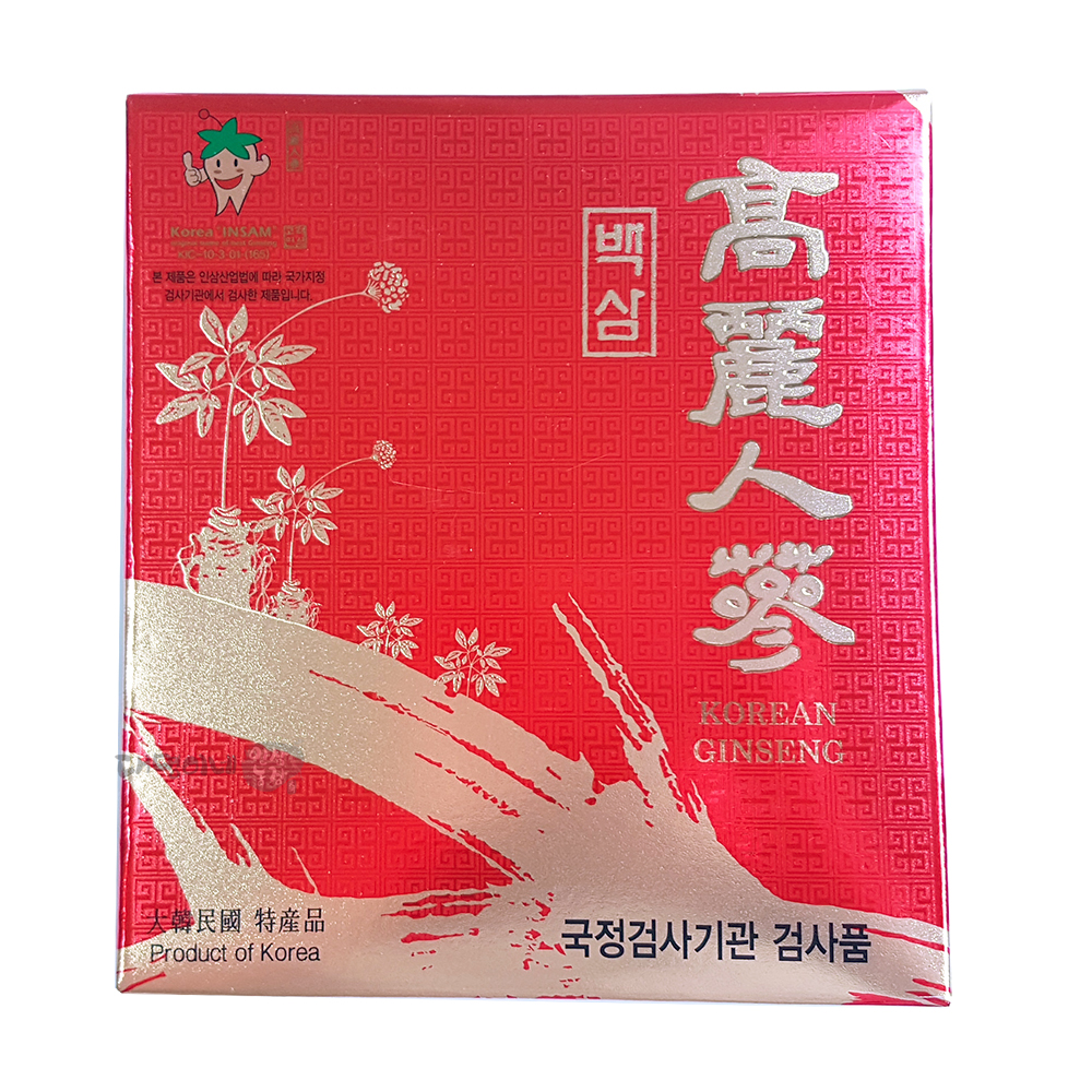 금산인삼 고려인삼 건삼 백삼 4년근 곡삼 1등 20뿌리 300g