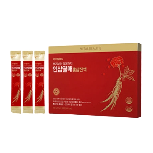 바이탈뷰티 인삼열매 홍삼진액 10g x 30개입