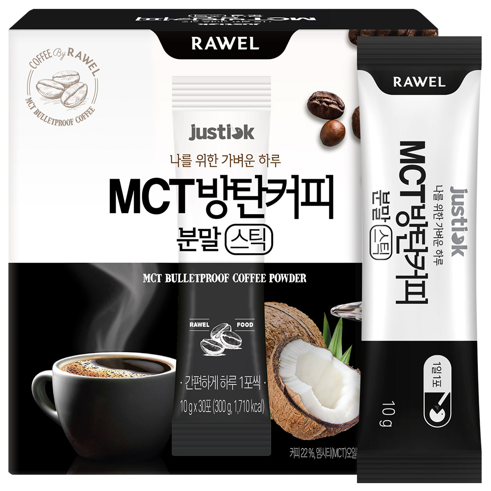 소담에프앤비 RAWEL MCT방탄커피 10g x 30개입