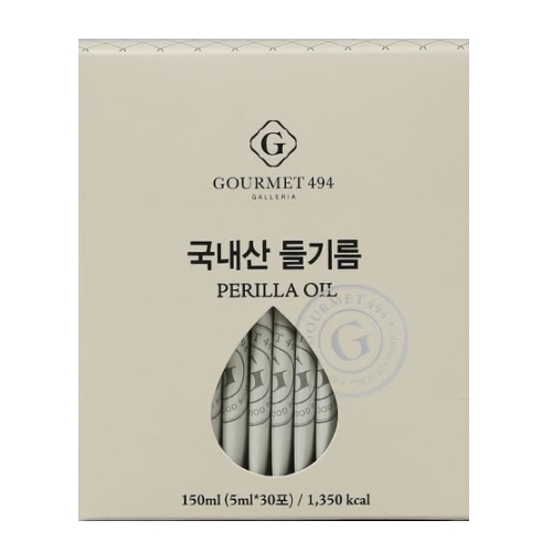 쿠엔즈버킷 국내산 들기름 5ml x 30포
