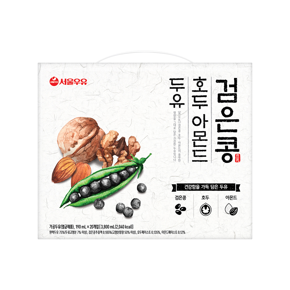 서울우유 서울우유 검은콩 호두아몬드두유 190ml