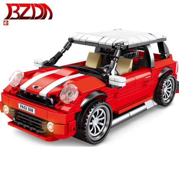 BZDA CITY TECHINQUE SPORTS CAR BUILDING BLOCKS MINI SPORTS CAR PULL BACK CAR BOY BIRTHDAY GIFT R - 네이버쇼핑