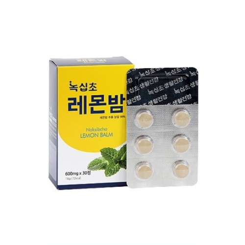 녹십초 레몬밤 600mg x 30정
