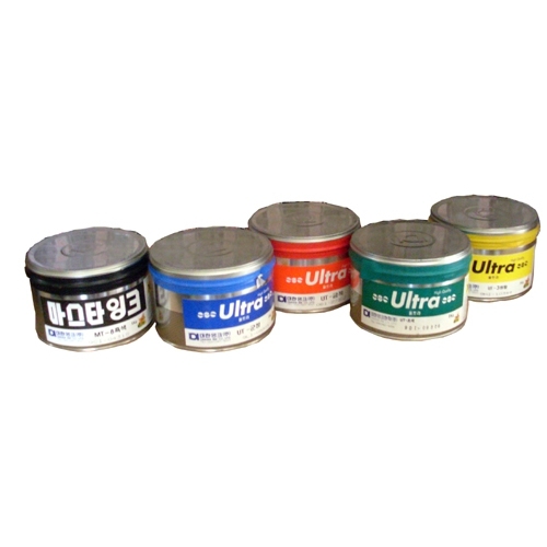 판화잉크 흰색 1kg 통