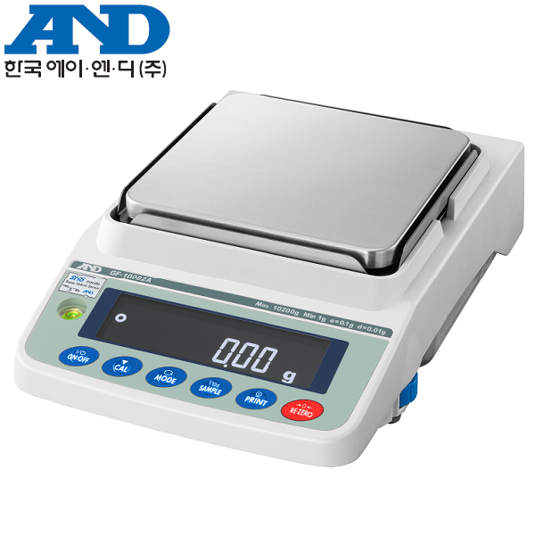 AND AND AND 정밀 전자저울 2kg 0 01g 실험 연구실 귀금속상 원료배합 케미칼 화장품 제조 충격방지기능 GF-4002A 4