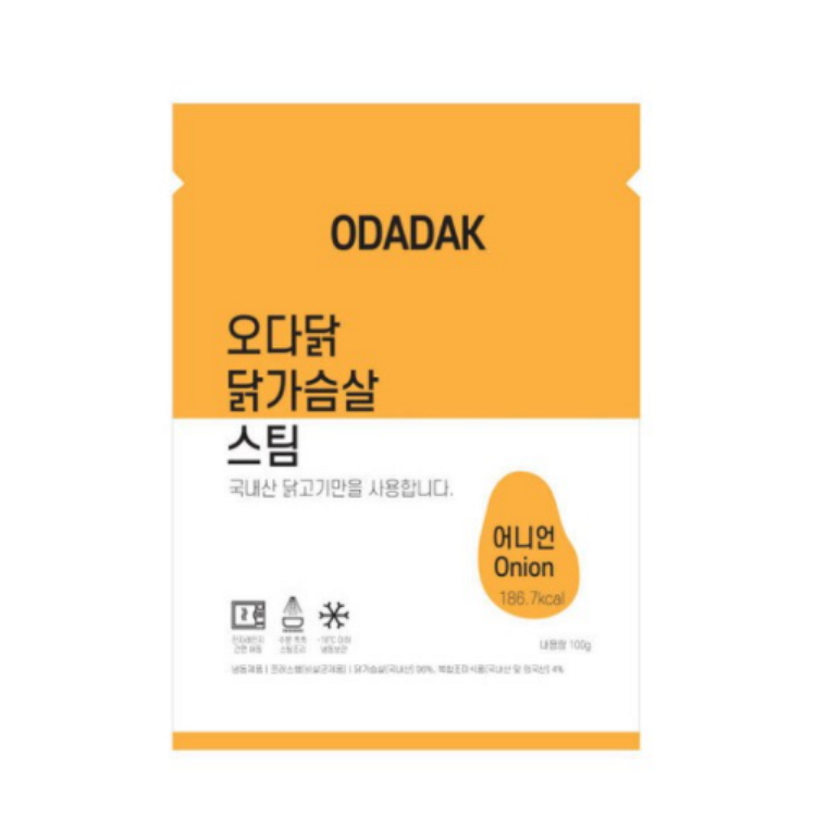 오박사닷컴 오다닭 닭가슴살 스팀 어니언