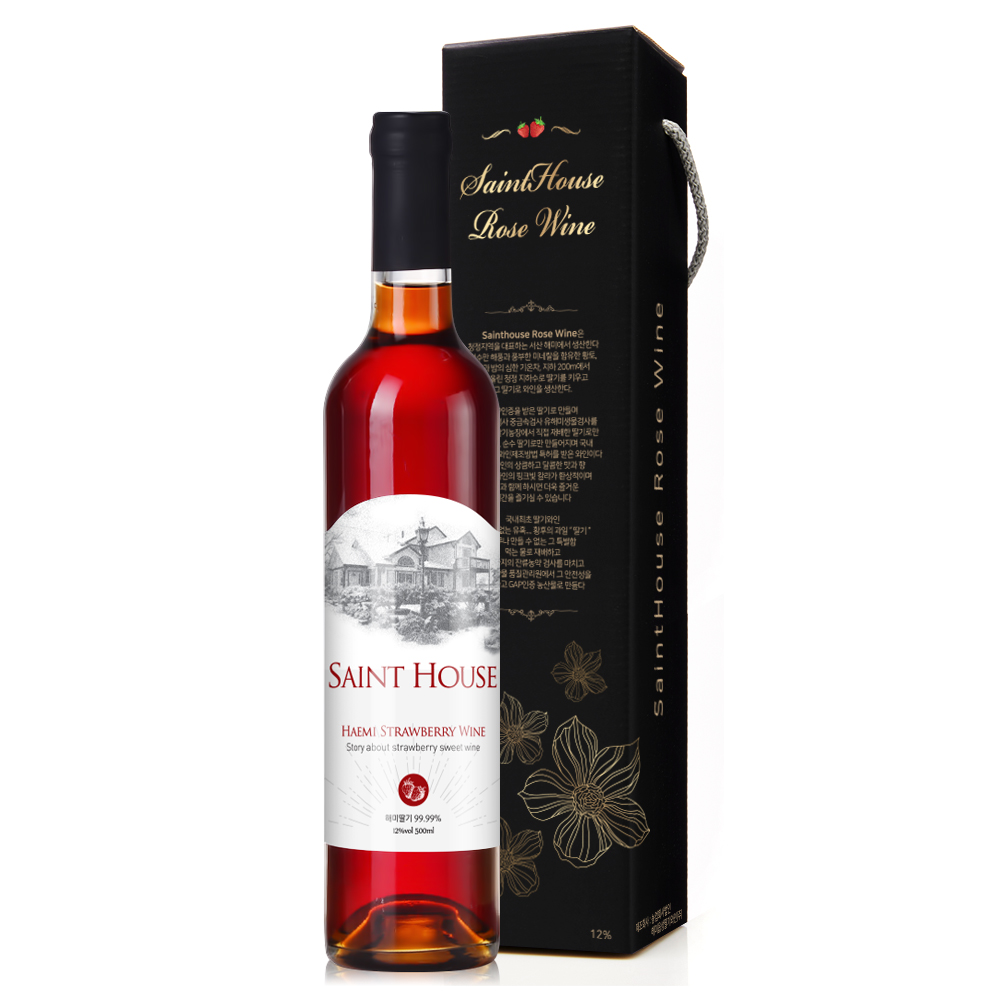 해미읍성 세인트하우스 딸기와인 12도 500ml