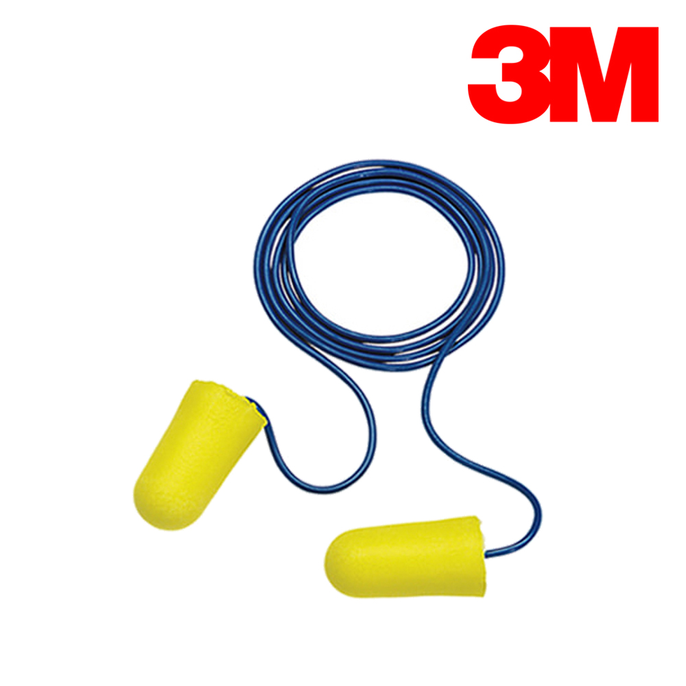 3M 3M 3M 3M 소음방지 귀마개 테이퍼핏 끈 Taper Fit Corded