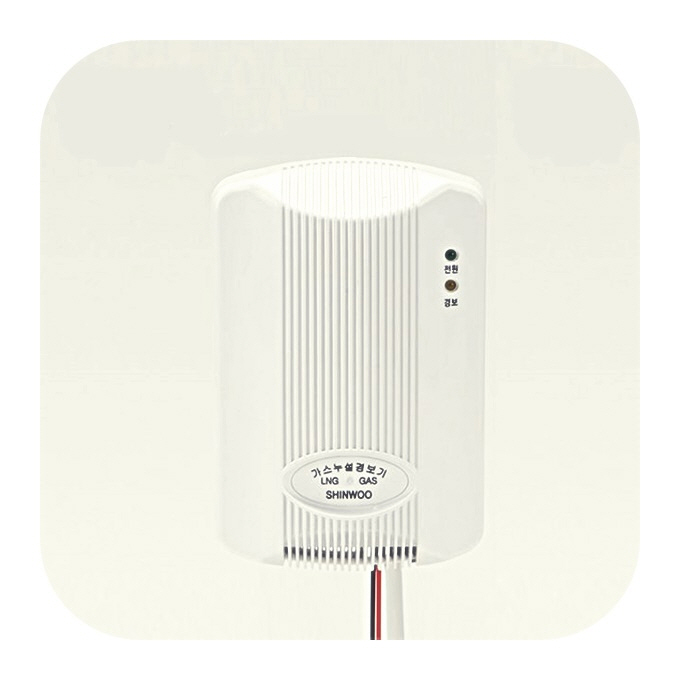 신우전자 신우전자 고급 가스 누설 경보기 LNG AC220V